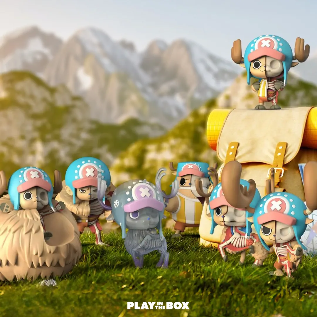 [Play in the Box] Mighty Jaxx ONE PIECE Chopper Series Blind Box X-Ray Figure