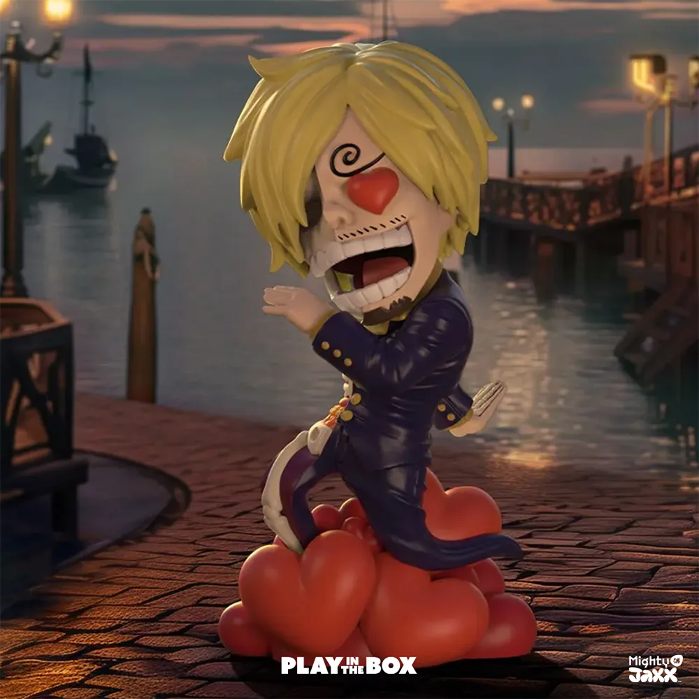 [Play in the Box] Mighty Jaxx ONE PIECE Wanted Series Sanji X-Ray Figure